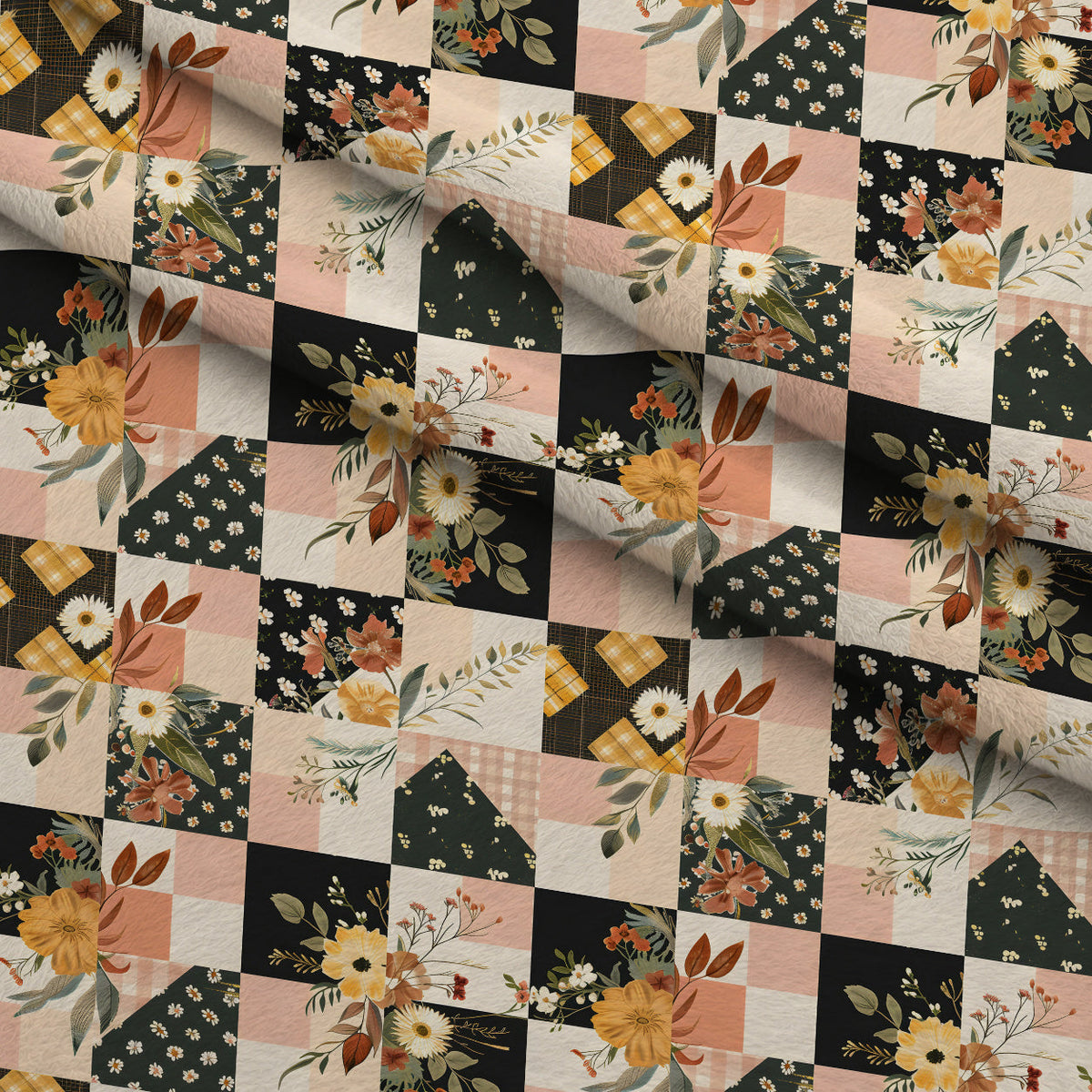Prairie Blooms Pattern 3 Minky Fabric