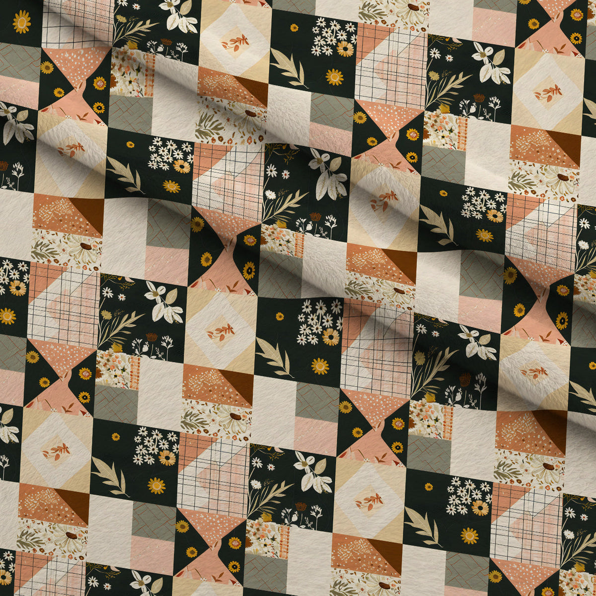 Prairie Blooms Pattern 4 Minky Fabric