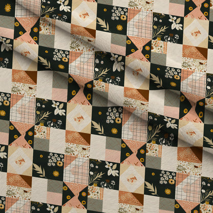 Prairie Blooms Pattern 4 Minky Fabric