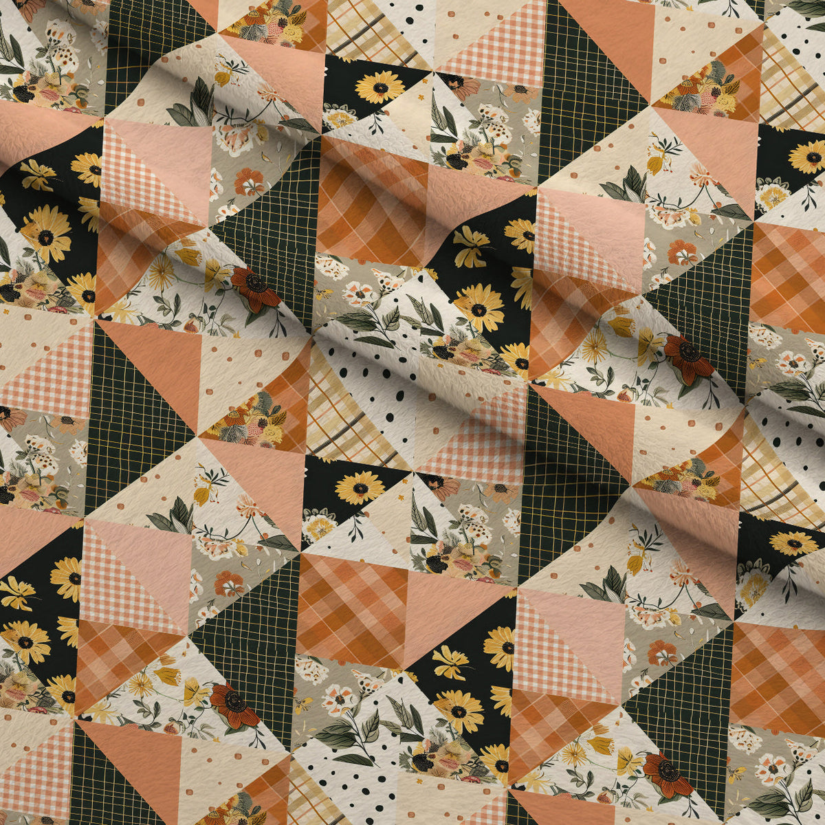 Prairie Blooms Pattern 6 Minky Fabric