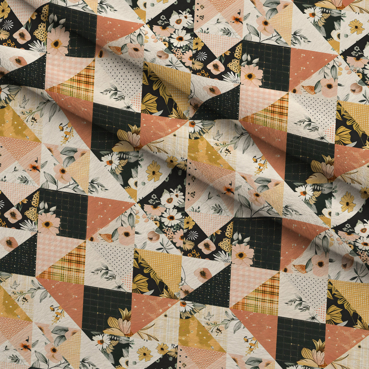 Prairie Blooms Pattern 9 Minky Fabric