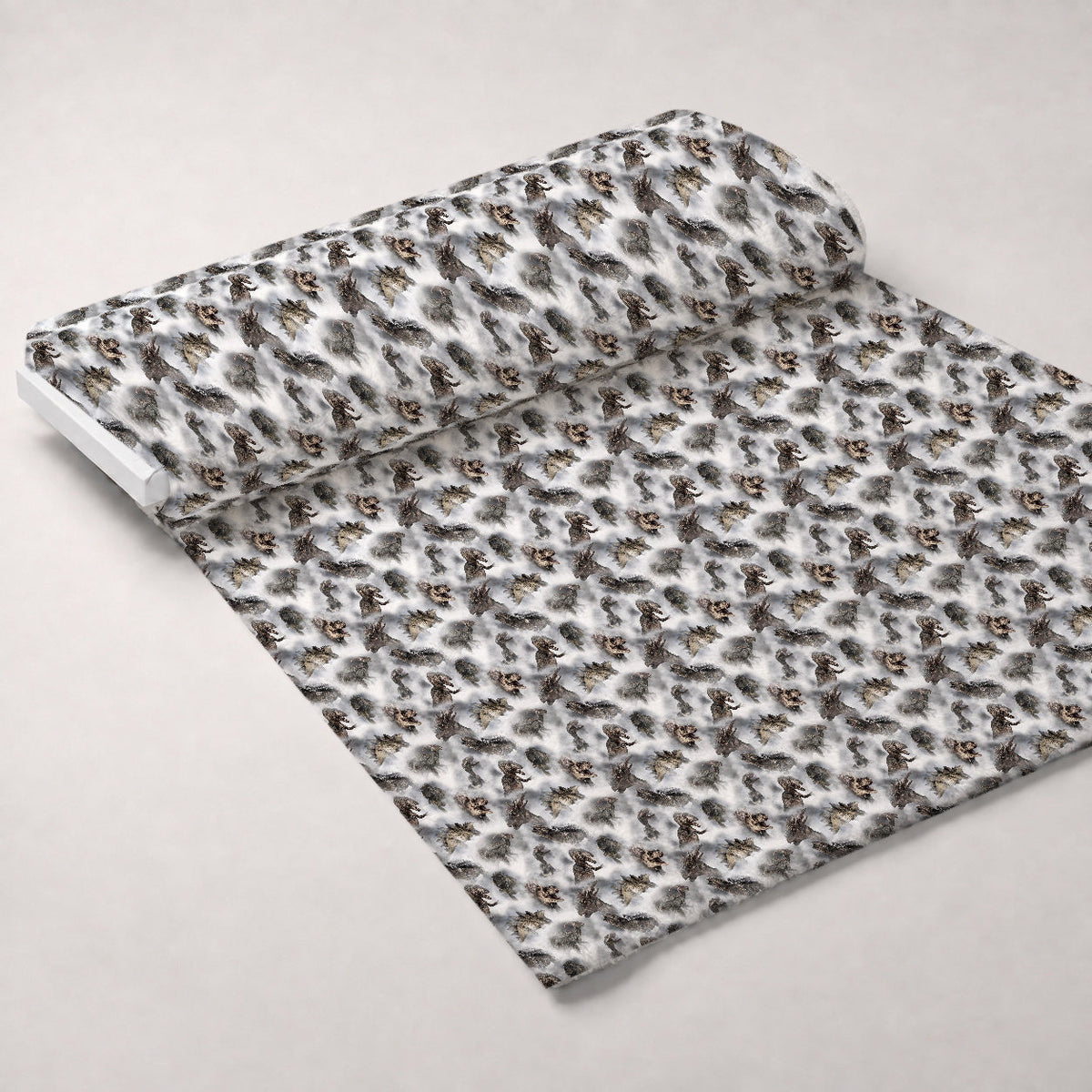 Prehistoric Mist Pattern 1 Minky Fabric