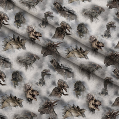 Prehistoric Mist Pattern 1 Minky Fabric