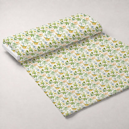 Prehistoric Pals Pattern 10 Minky Fabric