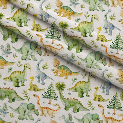 Prehistoric Pals Pattern 10 Minky Fabric
