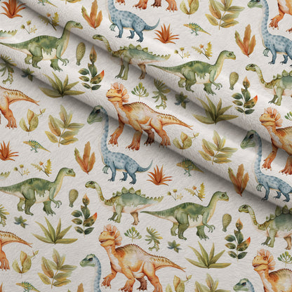 Prehistoric Pals Pattern 7 Minky Fabric