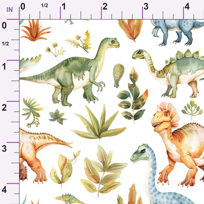 Prehistoric Pals Pattern 7 Minky Fabric