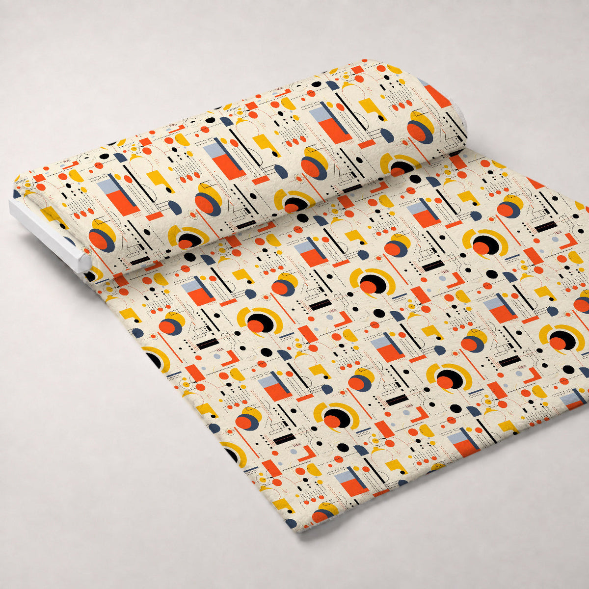 Primary Geometry Pattern 7 Minky Fabric