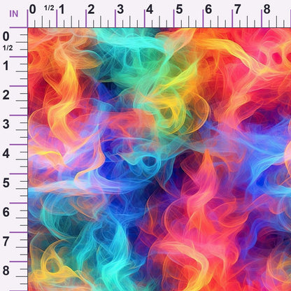 Prism Petals Pattern 11 Minky Fabric