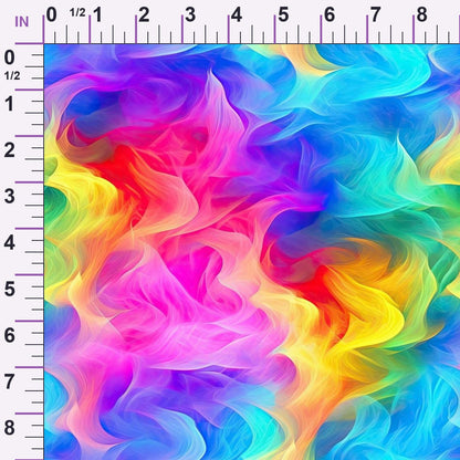 Prism Petals Pattern 12 Minky Fabric