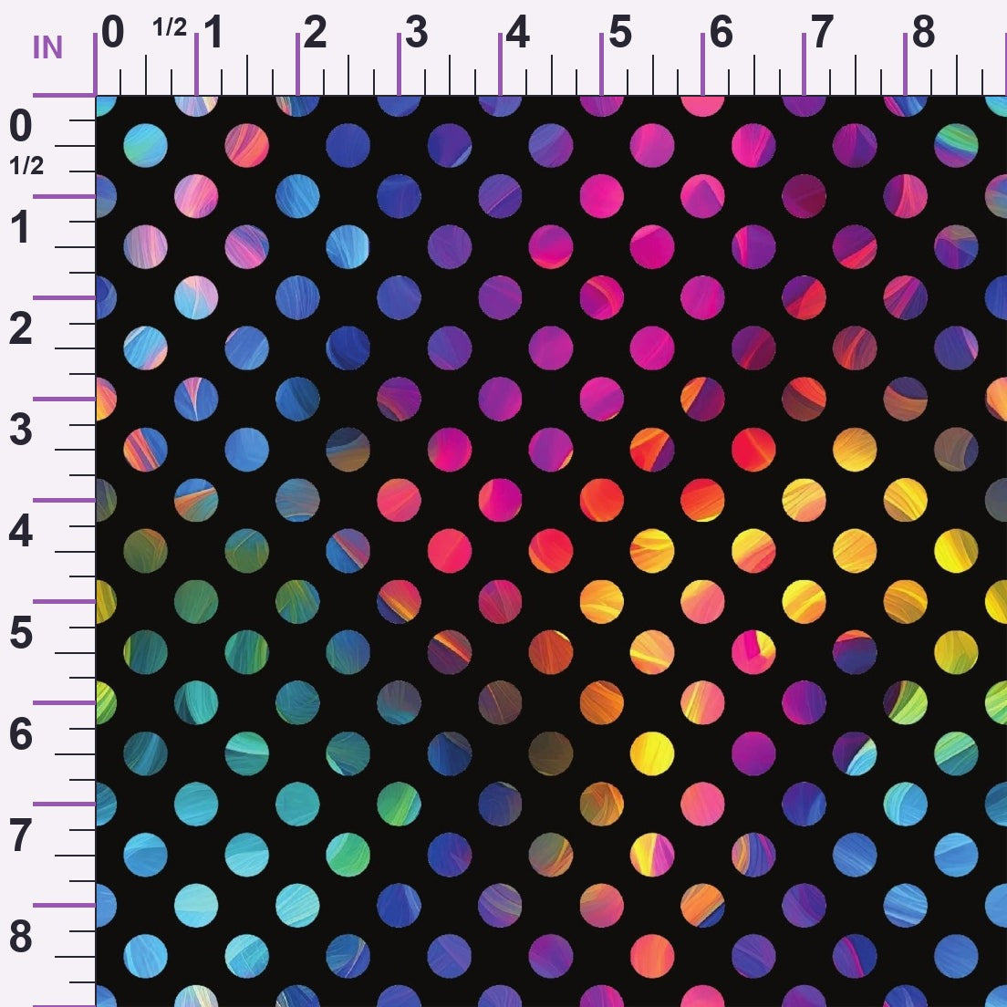 Prism Petals Pattern 13 Minky Fabric