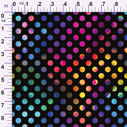 Prism Petals Pattern 13 Minky Fabric