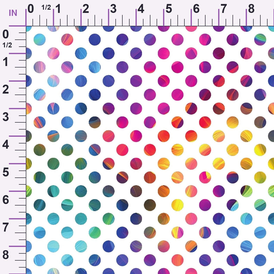 Prism Petals Pattern 14 Minky Fabric