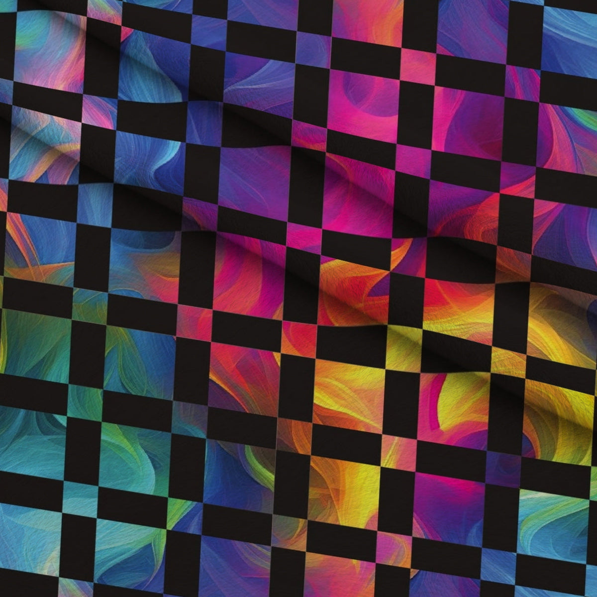 Prism Petals Pattern 15 Minky Fabric