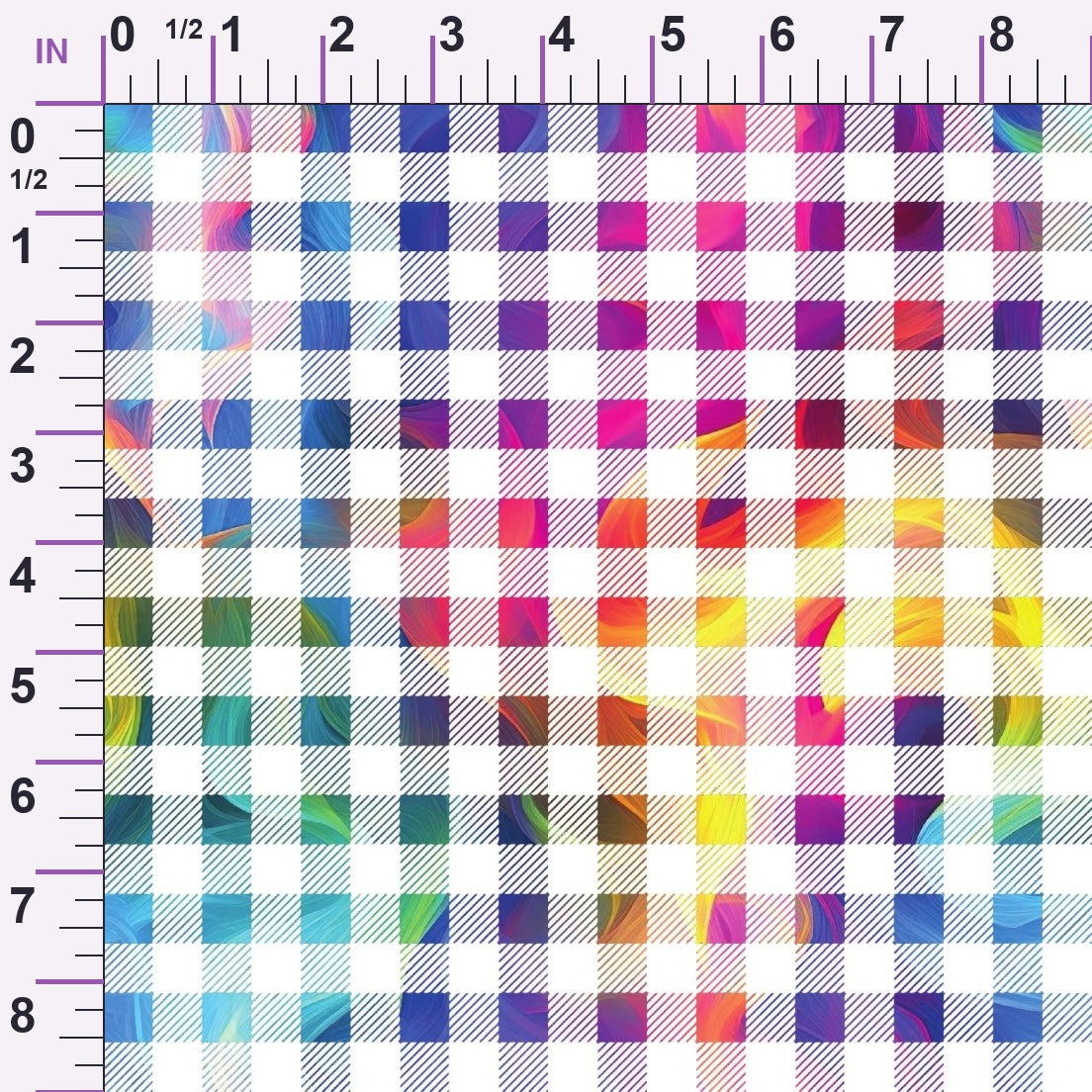 Prism Petals Pattern 16 Minky Fabric