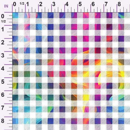 Prism Petals Pattern 16 Minky Fabric