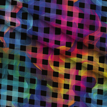 Prism Petals Pattern 17 Minky Fabric