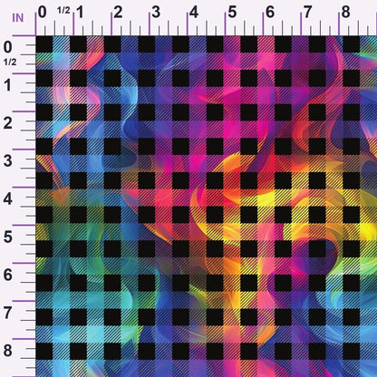 Prism Petals Pattern 17 Minky Fabric