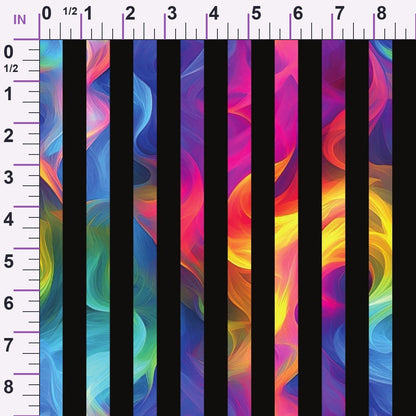 Prism Petals Pattern 19 Minky Fabric