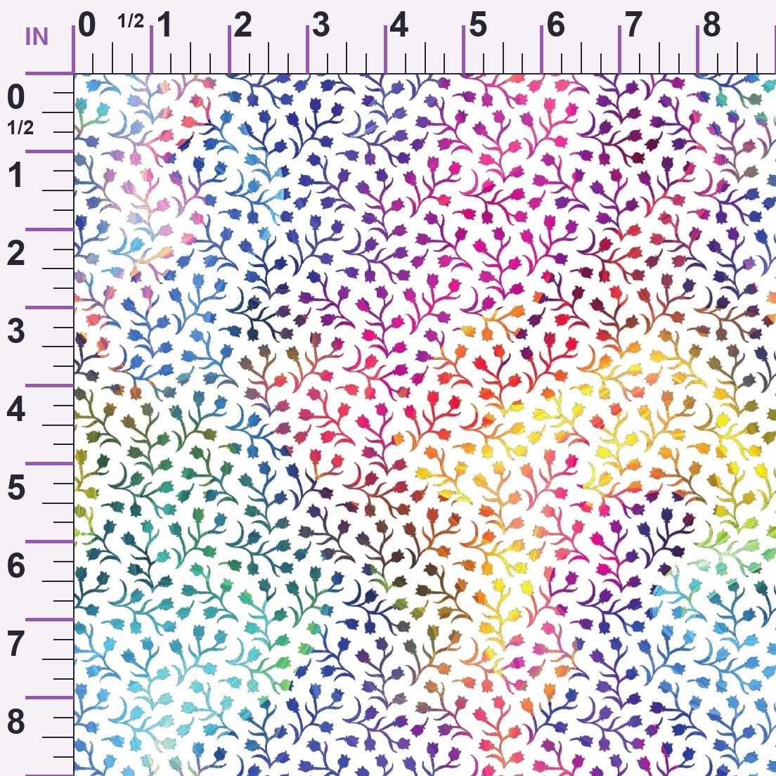 Prism Petals Pattern 20 Minky Fabric