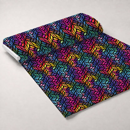 Prism Petals Pattern 21 Minky Fabric