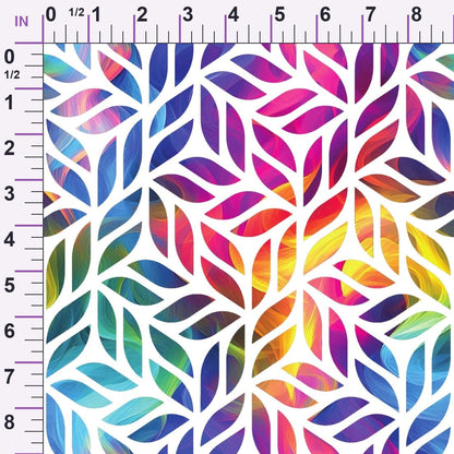 Prism Petals Pattern 22 Minky Fabric