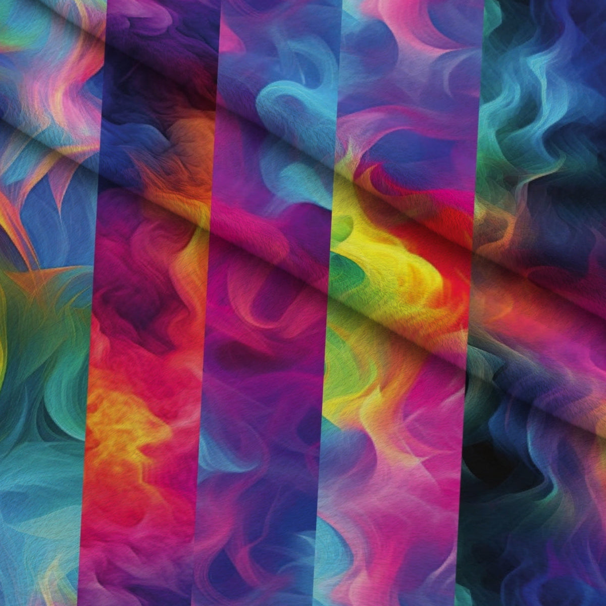 Prism Petals Pattern 23 Minky Fabric