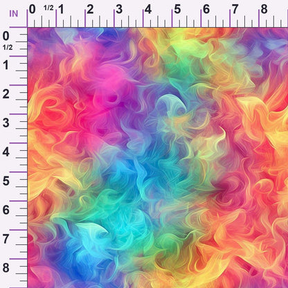 Prism Petals Pattern 3 Minky Fabric