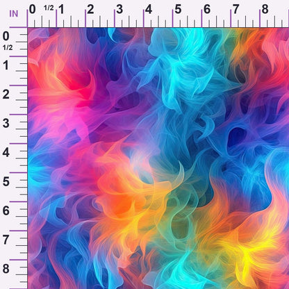 Prism Petals Pattern 4 Minky Fabric