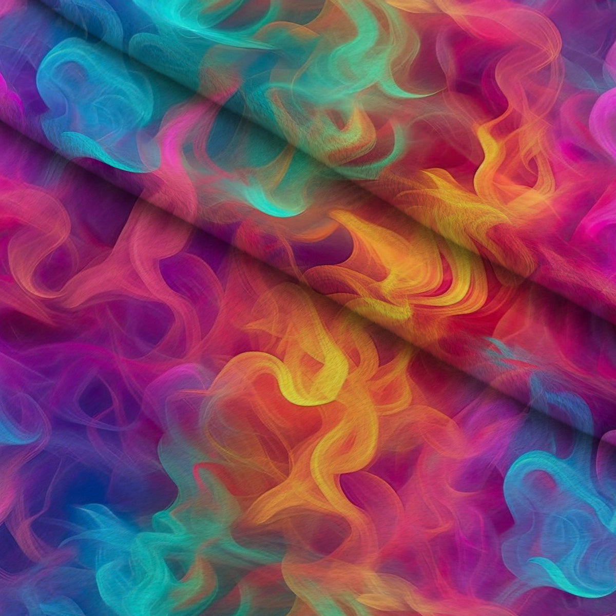 Prism Petals Pattern 5 Minky Fabric