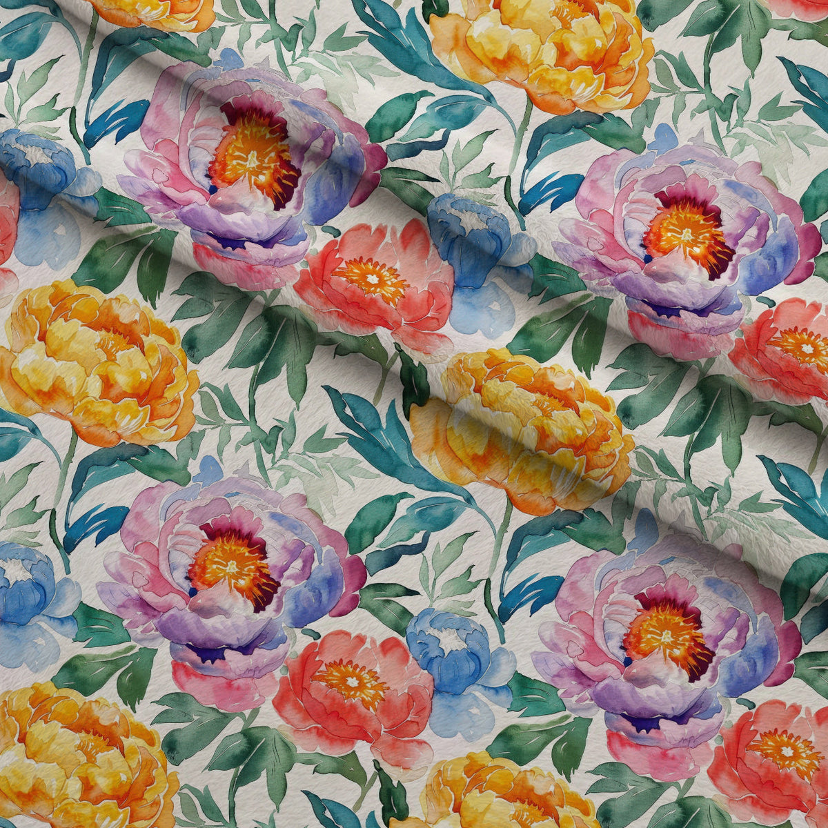 Prismatic Blooms Pattern 11 Minky Fabric