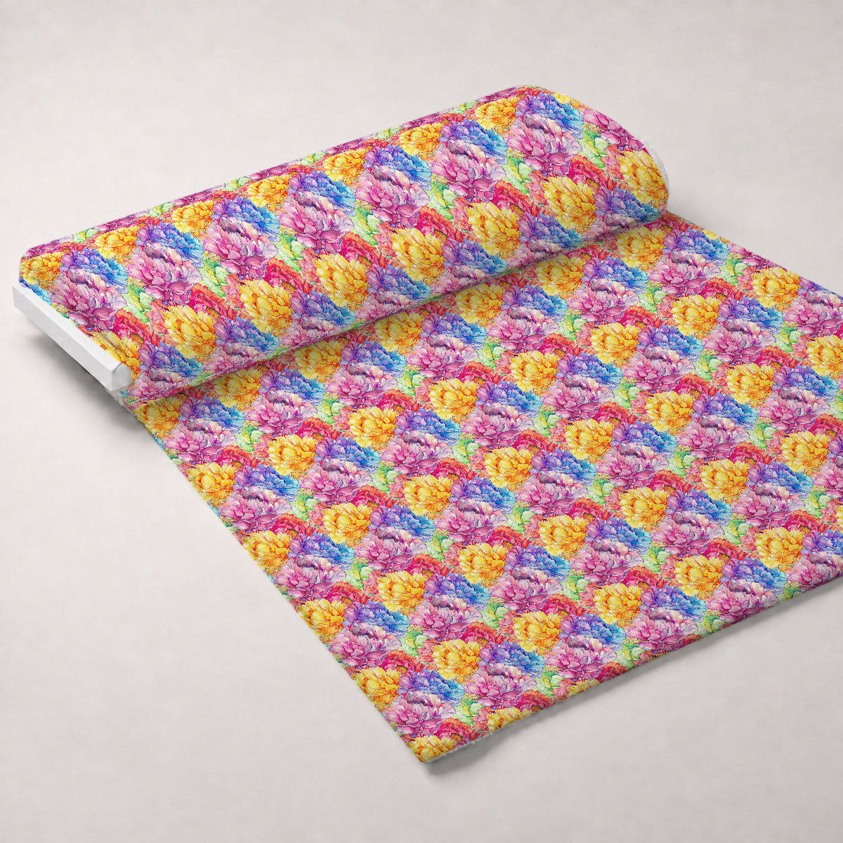 Prismatic Blooms Pattern 2 Minky Fabric
