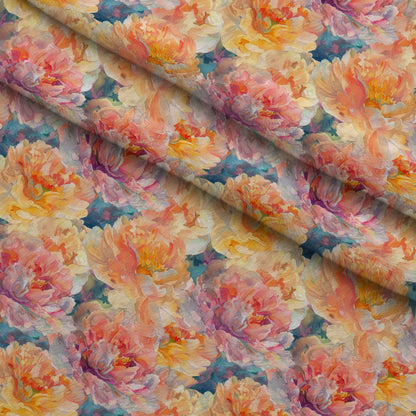 Prismatic Blooms Pattern 9 Minky Fabric
