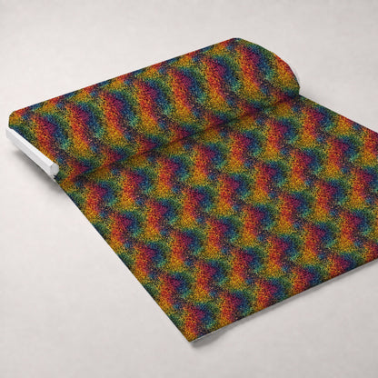 Prismatic Kaleidoscope Pattern 13 Minky Fabric