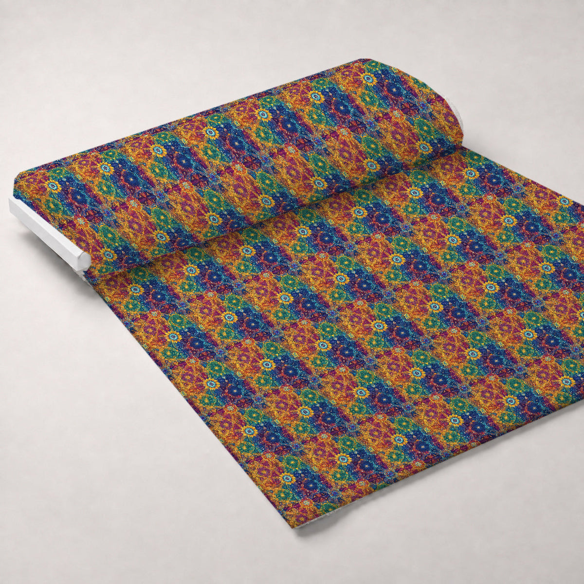 Prismatic Kaleidoscope Pattern 20 Minky Fabric