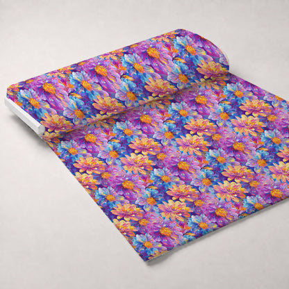Prismatic Petals Pattern 13 Minky Fabric