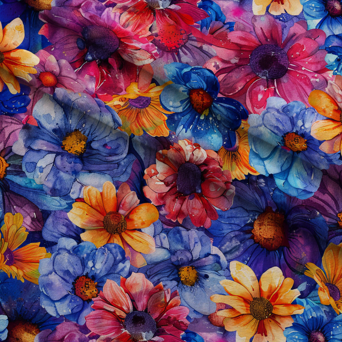Prismatic Petals Pattern 15 Minky Fabric
