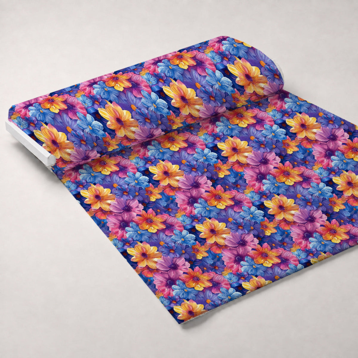 Prismatic Petals Pattern 6 Minky Fabric