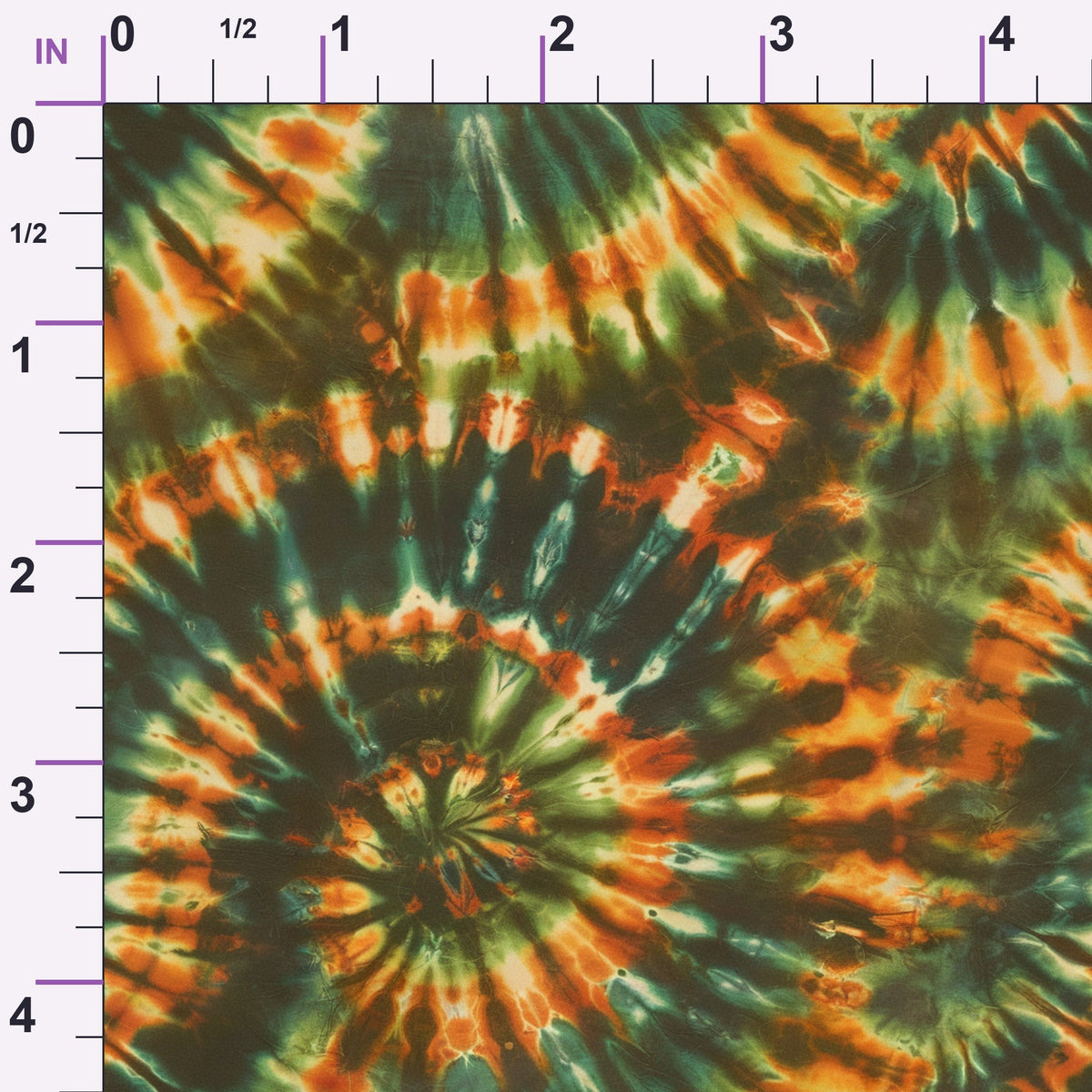 Psychedelic Swirl Pattern 1 Minky Fabric