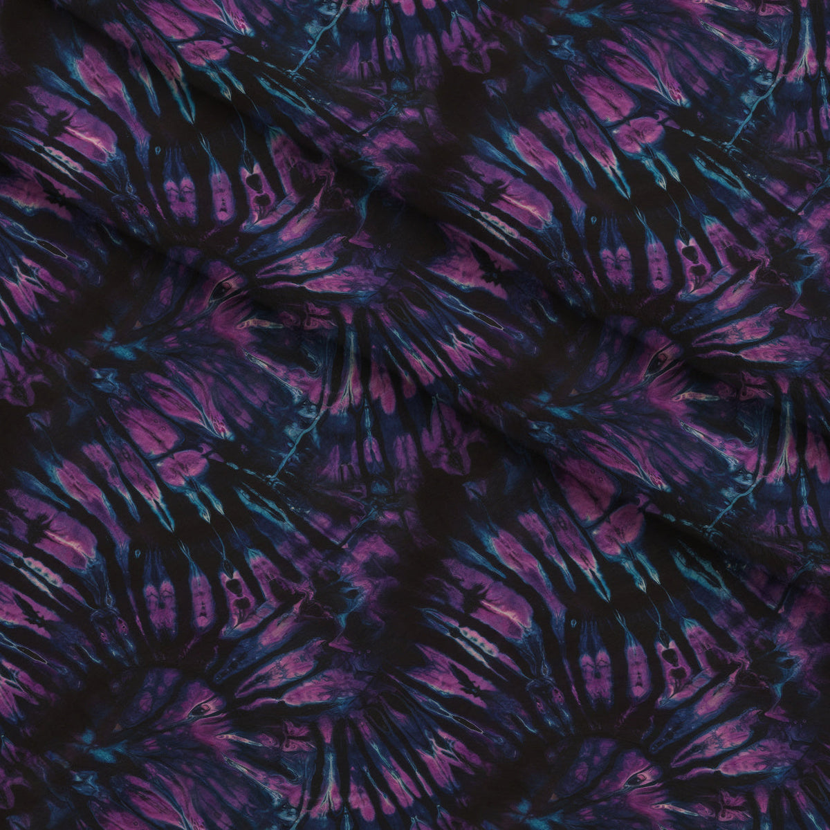 Psychedelic Swirl Pattern 11 Minky Fabric