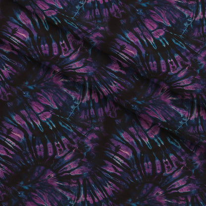 Psychedelic Swirl Pattern 11 Minky Fabric