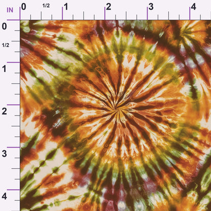 Psychedelic Swirl Pattern 13 Minky Fabric