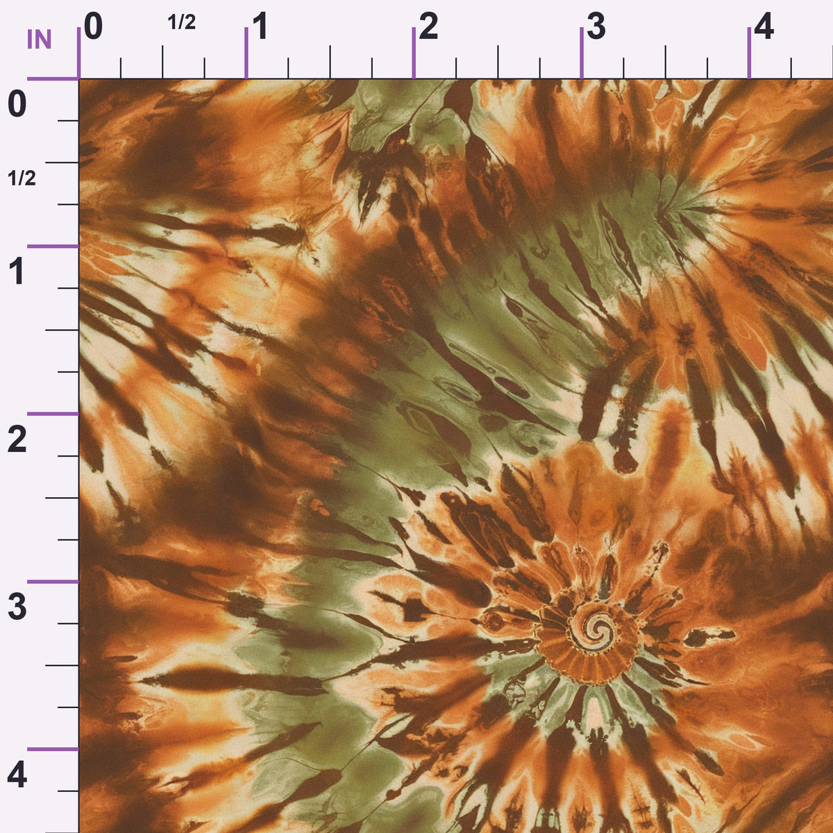 Psychedelic Swirl Pattern 2 Minky Fabric