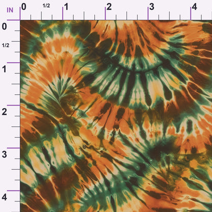 Psychedelic Swirl Pattern 5 Minky Fabric