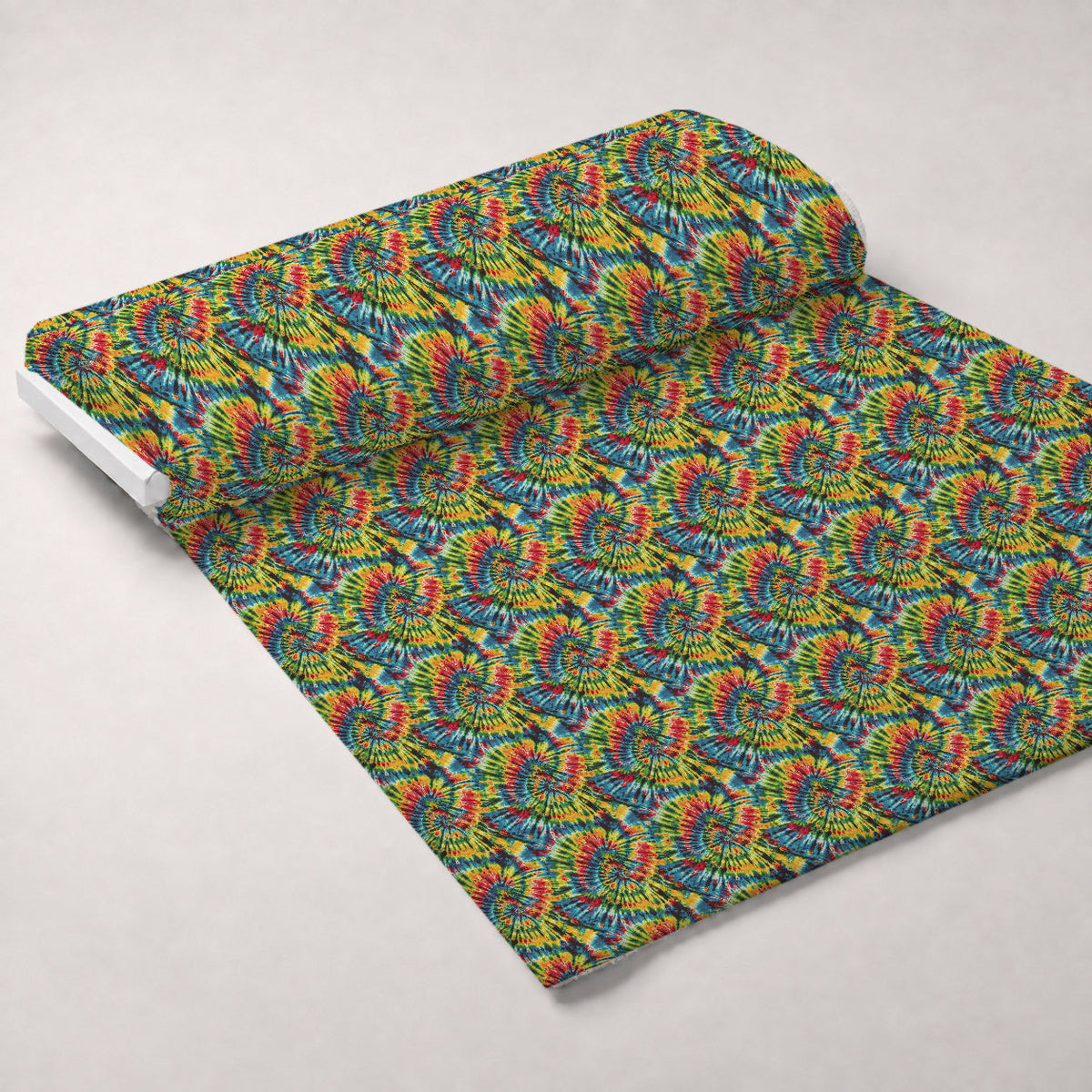 Psychedelic Swirl Pattern 9 Minky Fabric