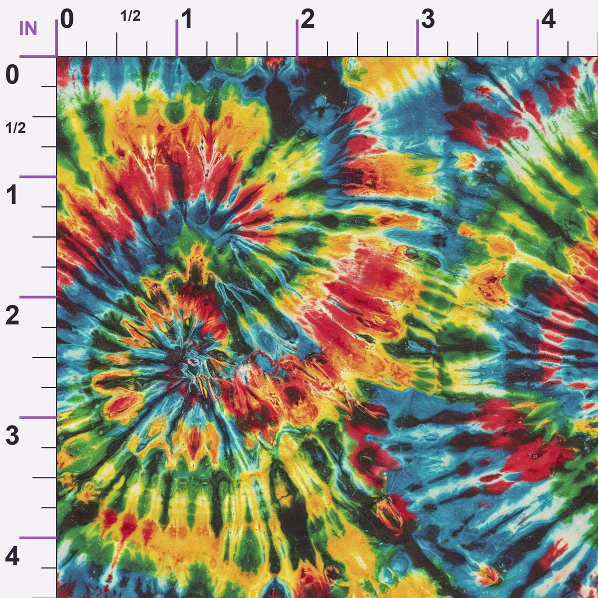 Psychedelic Swirl Pattern 9 Minky Fabric