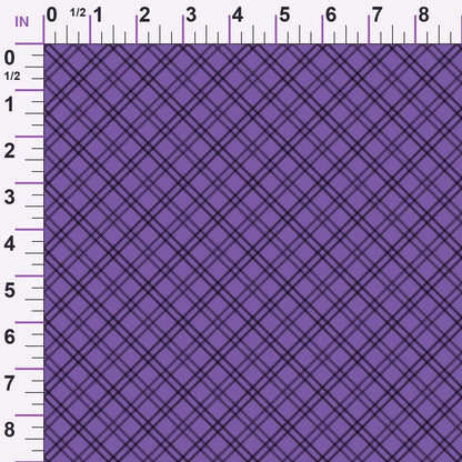 Pumpkin Gingham Pattern 5 Minky Fabric