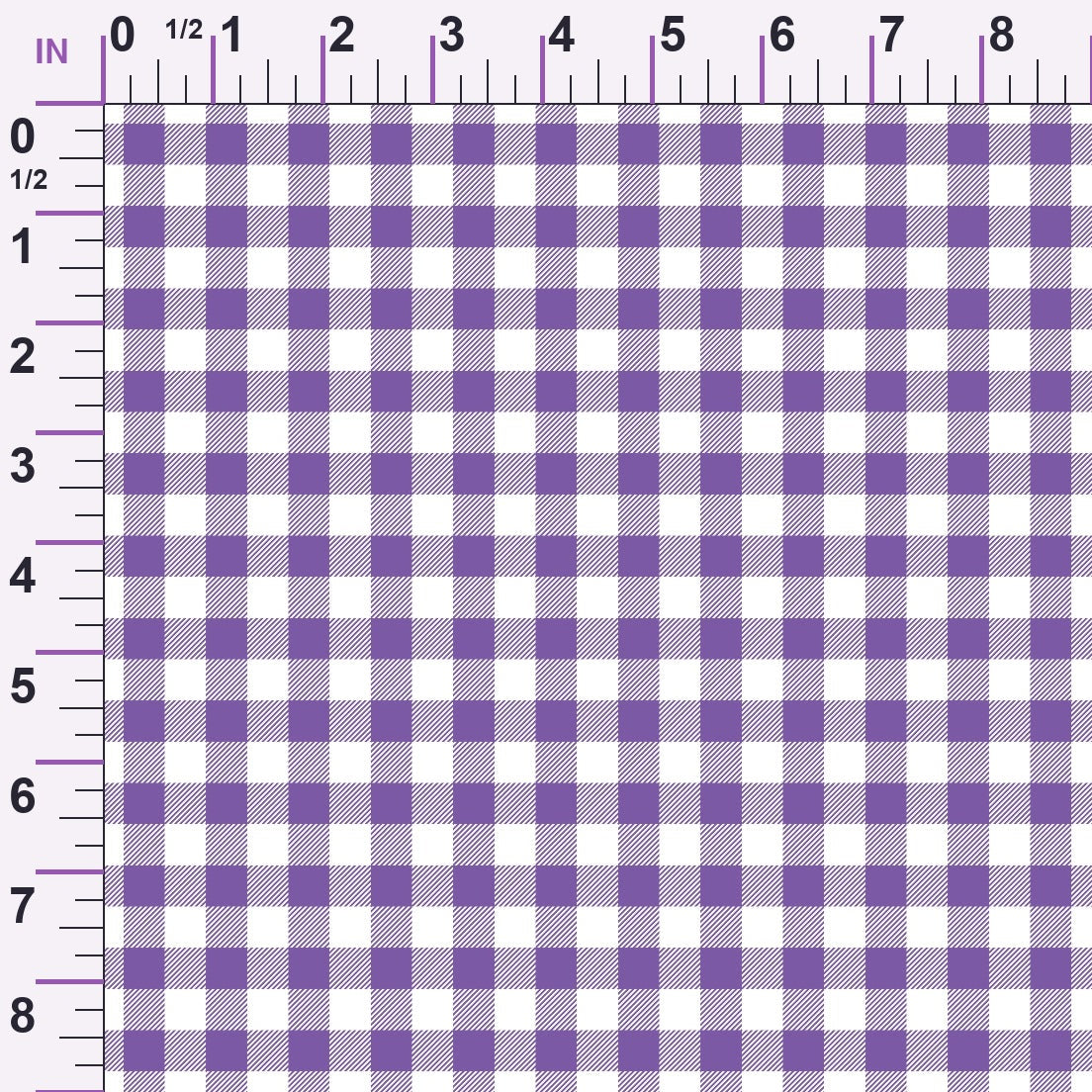Pumpkin Gingham Pattern 8 Minky Fabric