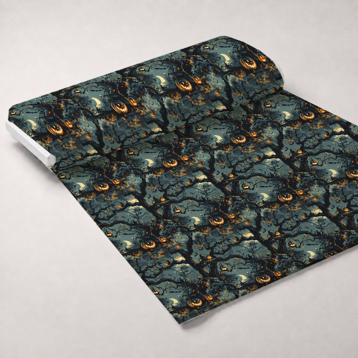 Pumpkin Hollow Pattern 1 Minky Fabric