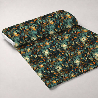 Pumpkin Hollow Pattern 14 Minky Fabric